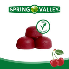 Beetroot Gummies Cherry bottle with cherry graphic