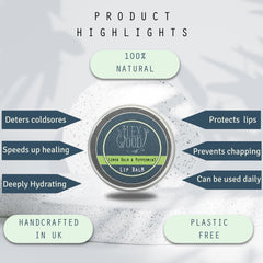 The Ilex Wood lip balm in daily use for effortless lip care