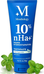 Mouthology 10% Nano Hydroxyapatite Toothpaste – Fluoride Free, SLS Free