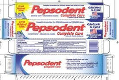 Pepsodent Complete Care Toothpaste Original Flavor 5.5 oz (Pack of 24)