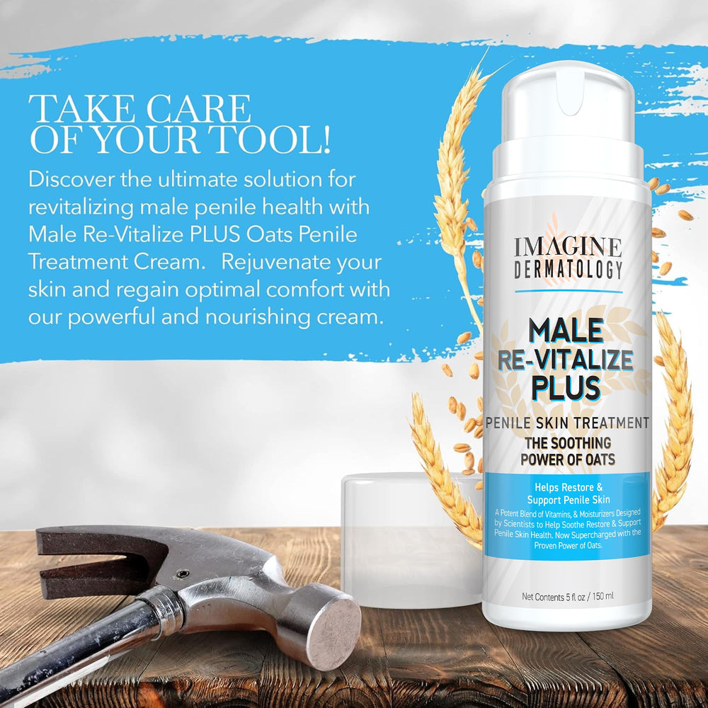 Imagine Dermatology USA-made packaging emphasizing safety-tested formula for sensitive skin.