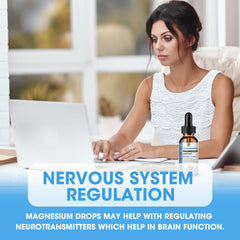 Bundle image featuring omega-3 and vitamins D3, B6, B12 alongside the magnesium liquid drop