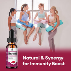 Graphic highlighting immune and digestive support benefits
