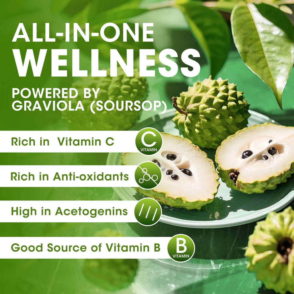 iMATCHME soursop liquid drops label detail shows clean ingredients