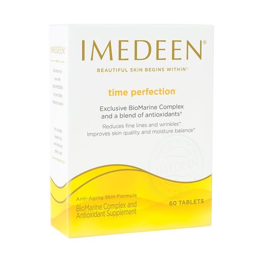 Imedeen Time Perfection 60-count bottle on white background