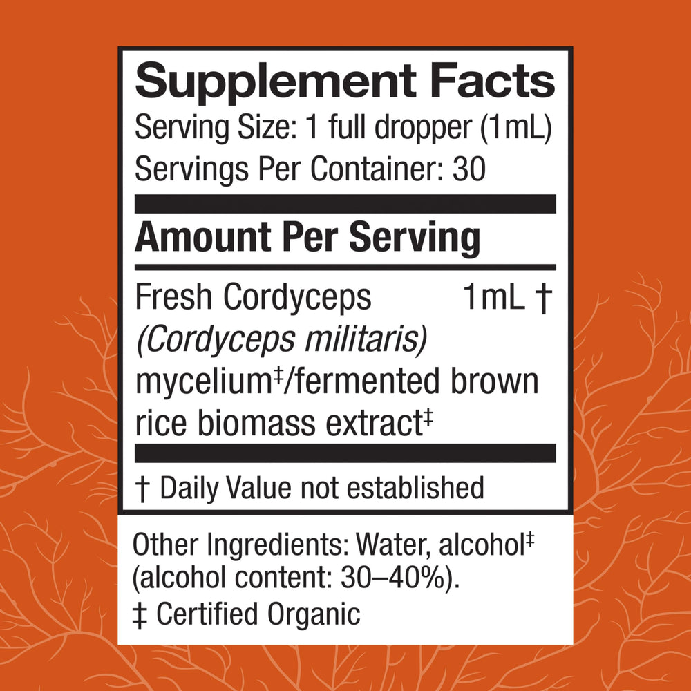 Immune and energy support with Cordyceps
