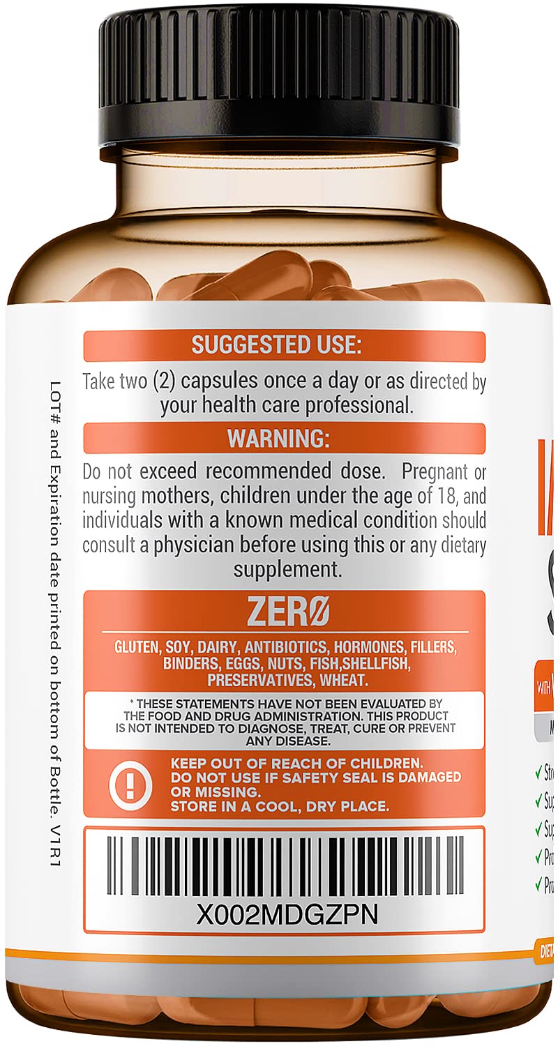 60-day supply packaging for the immune support supplement
