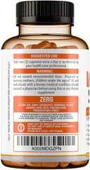 60-day supply packaging for the immune support supplement
