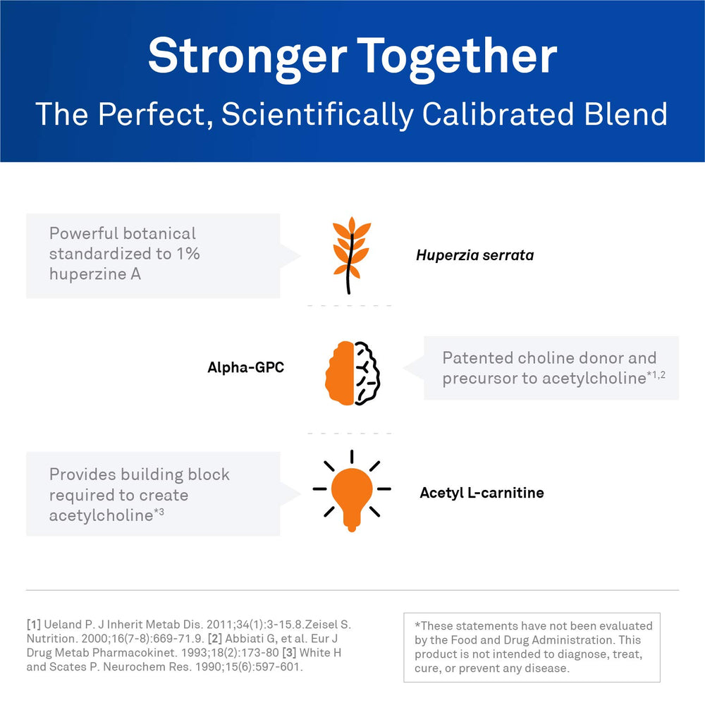 Brain immune support and cognition concept