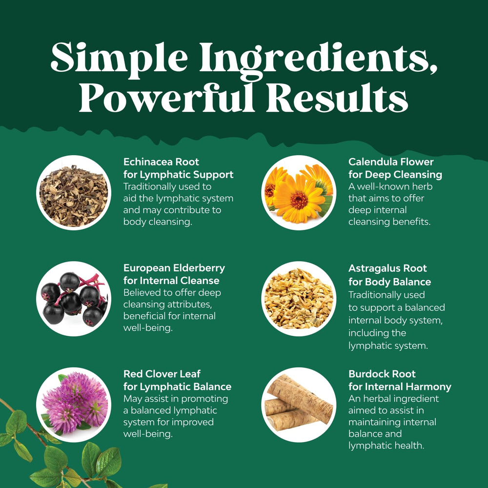 Immune support and detox benefits of liquid drops