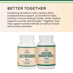 Graphic showing immune support benefits of lactoferrin