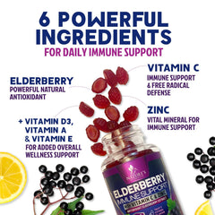 Vitamin C gummy for immune support