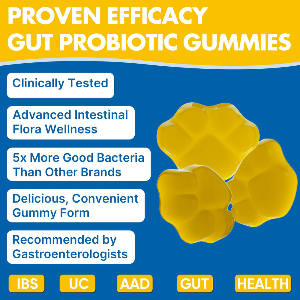 Digestive and immune support from probiotic gummies