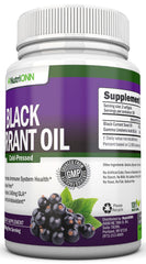 Illustration showing immune system support from black currant oil