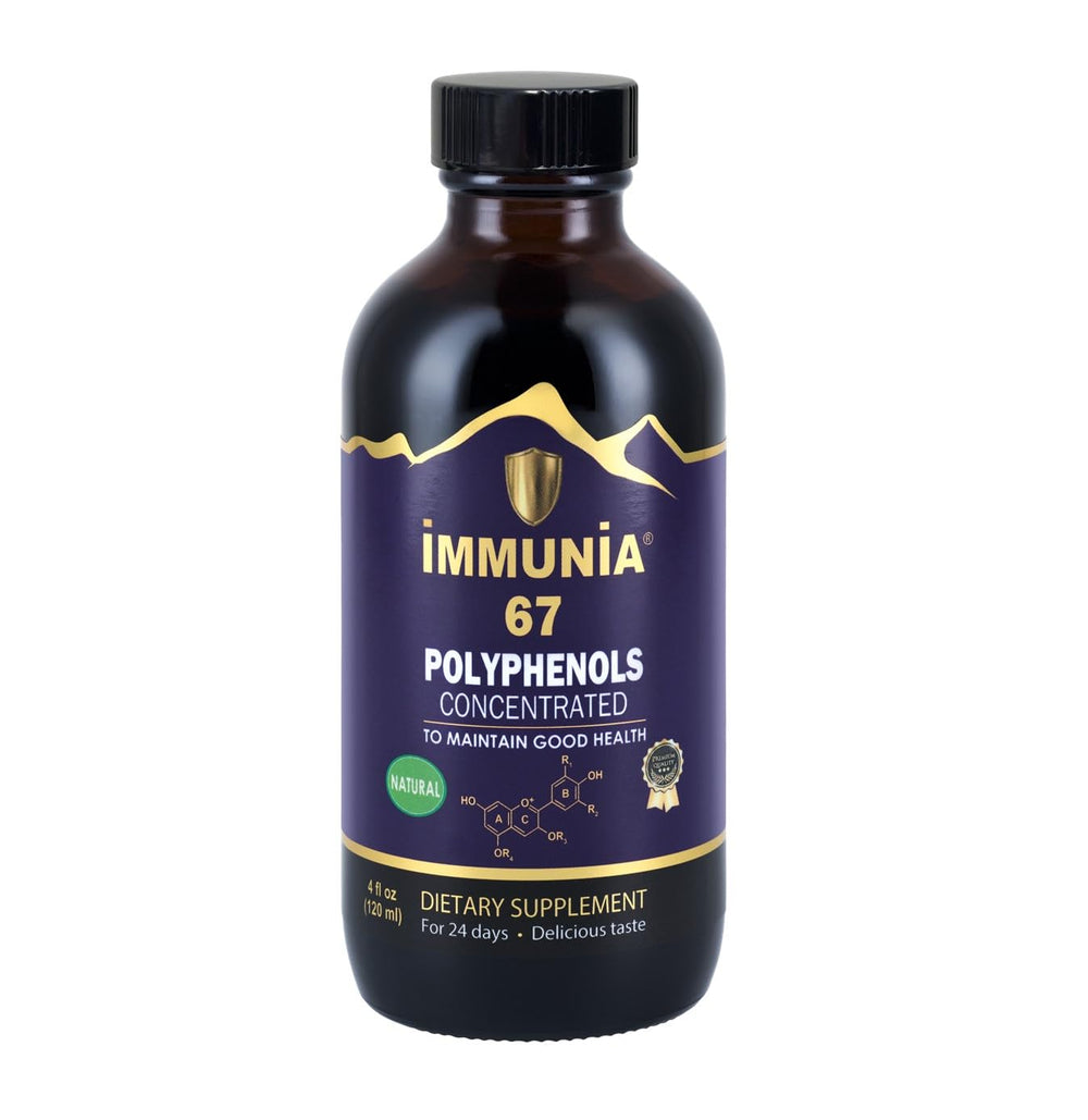 Imunia 67 Polyphenols elderberry concentrate bottle