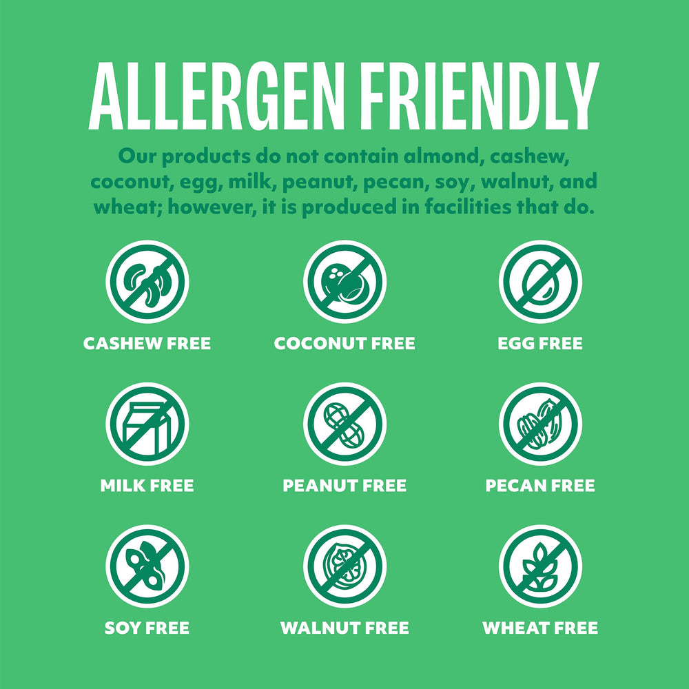 Gluten-free, non-GMO and dairy-free labels