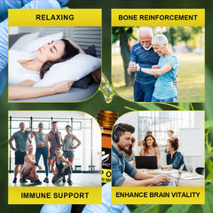 Graphic depicting immunity support benefits of hemp oil