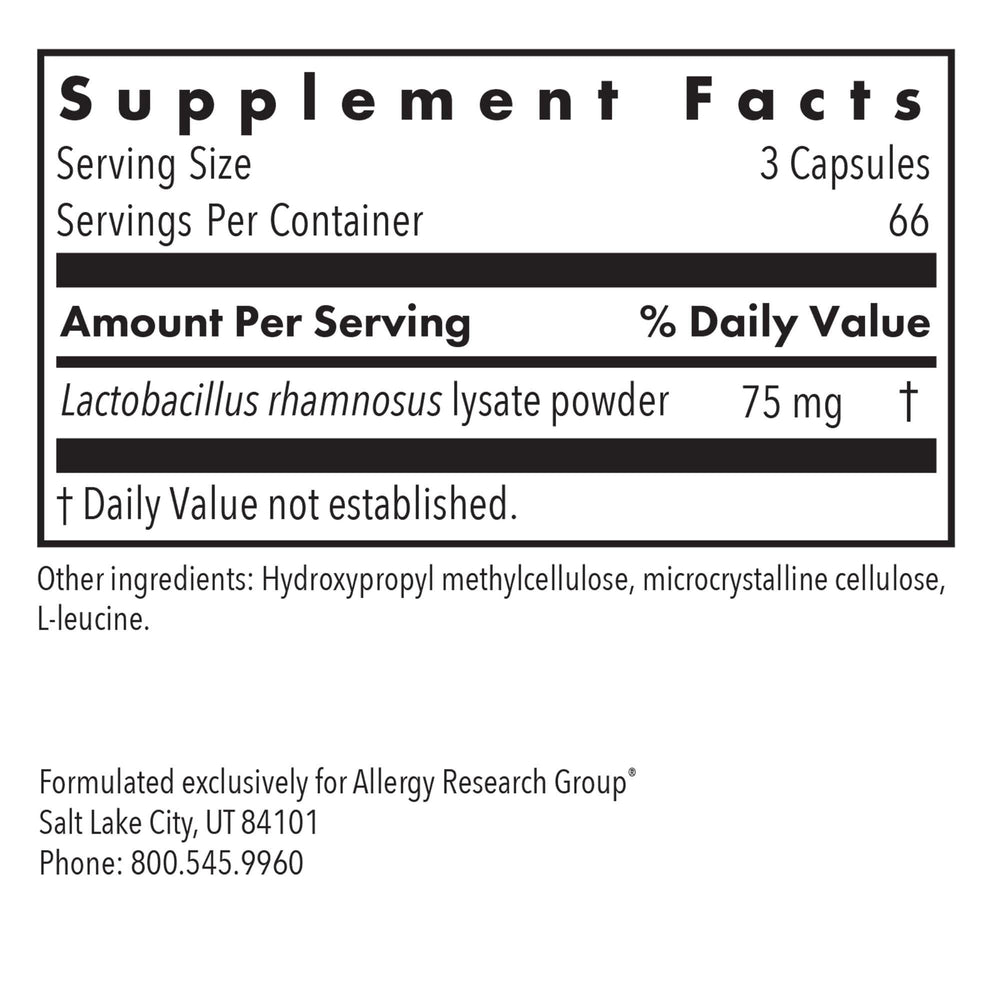 Lactobacillus rhamnosus lysate powder illustration