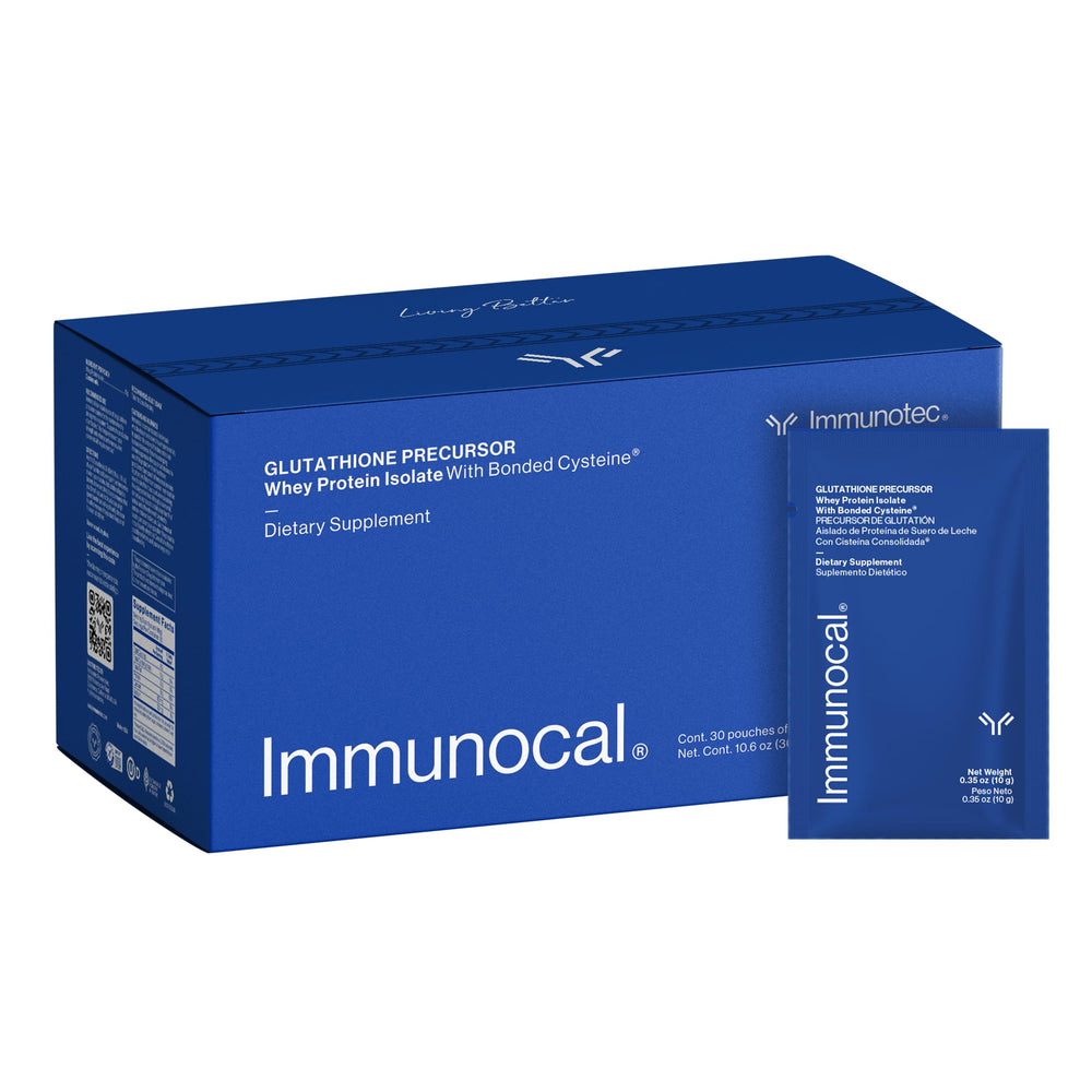 Immunocal Glutathione Precursor bottle and label