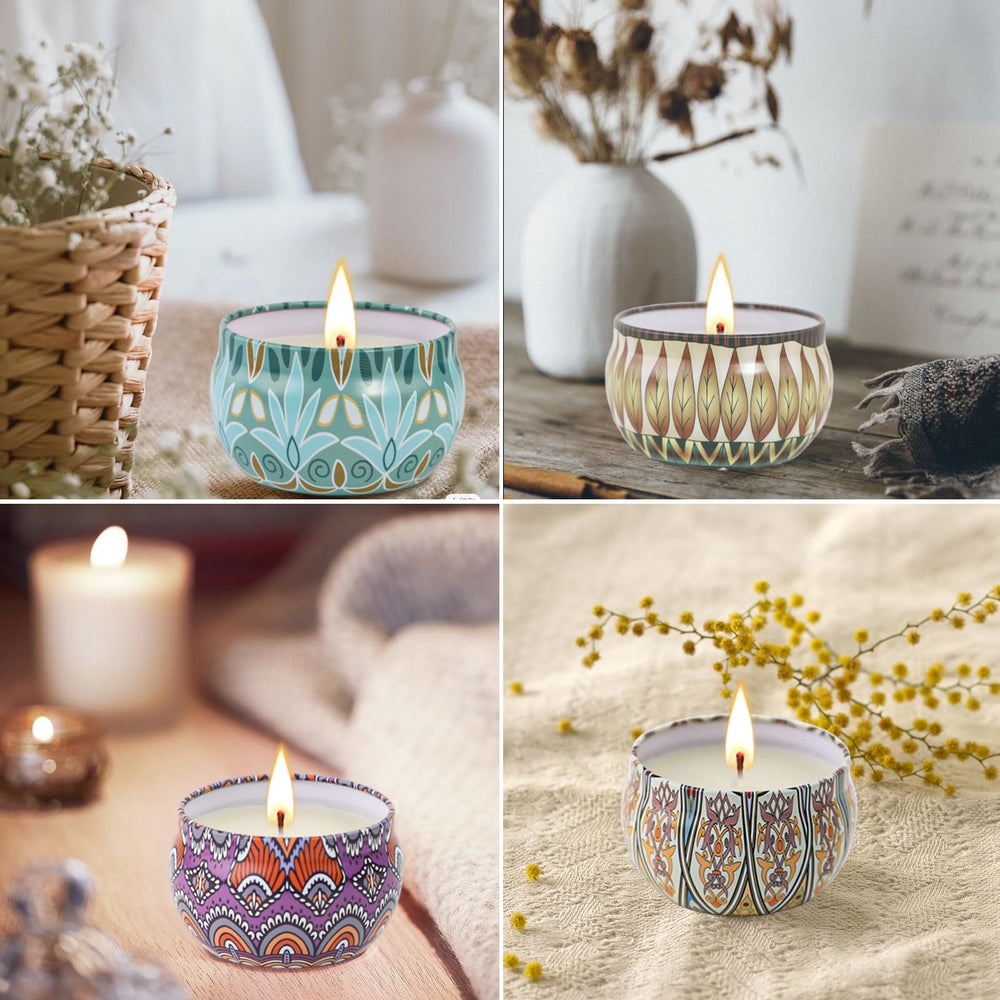 Inayou jasmine candle evokes elegant evenings in living spaces.