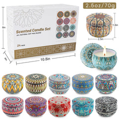 Inayou lavender candle promotes calm evenings and winding down.