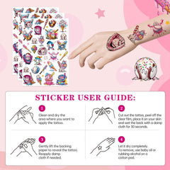 INCOK baseball ice cream drip tattoos suitable as school prizes