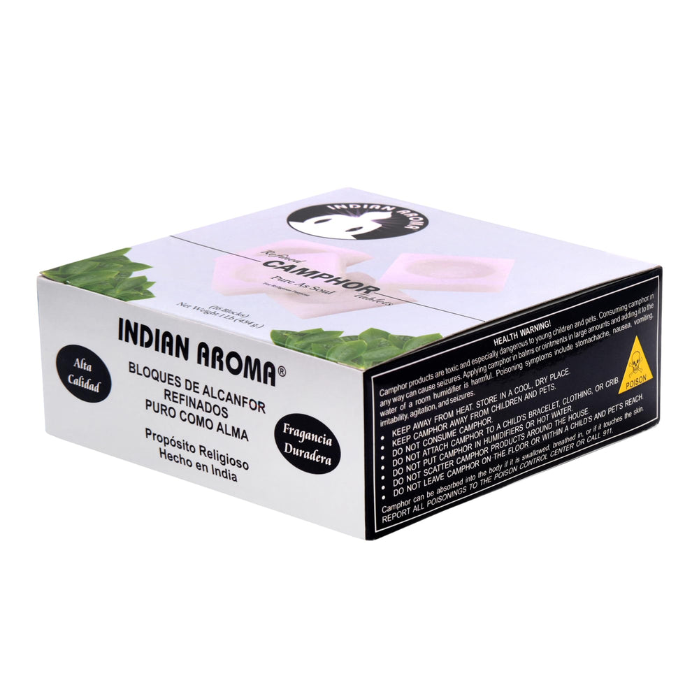 Natural camphor aroma for meditation spaces