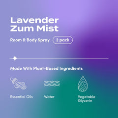 Zum Mist Lavender bottle close-up