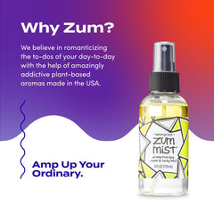 Back packaging details for Indigo Wild Zum Mist Lemongrass 2-pack