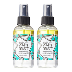 Indigo Wild Zum Mist Lavender-Mint 4 oz two-pack bottle