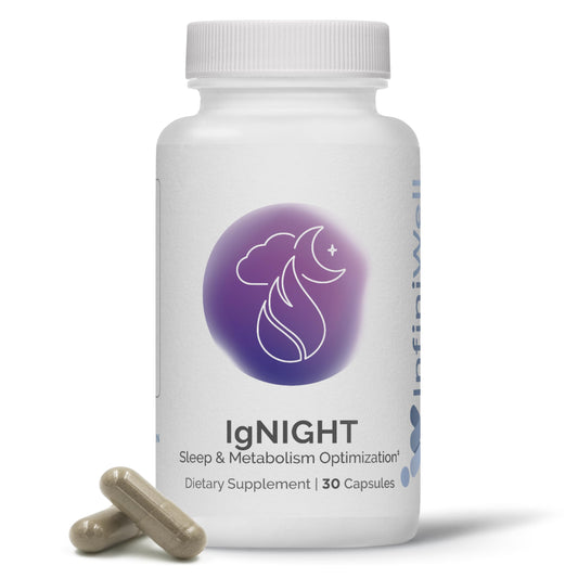 InfiniWell IgNIGHT bottle and packaging