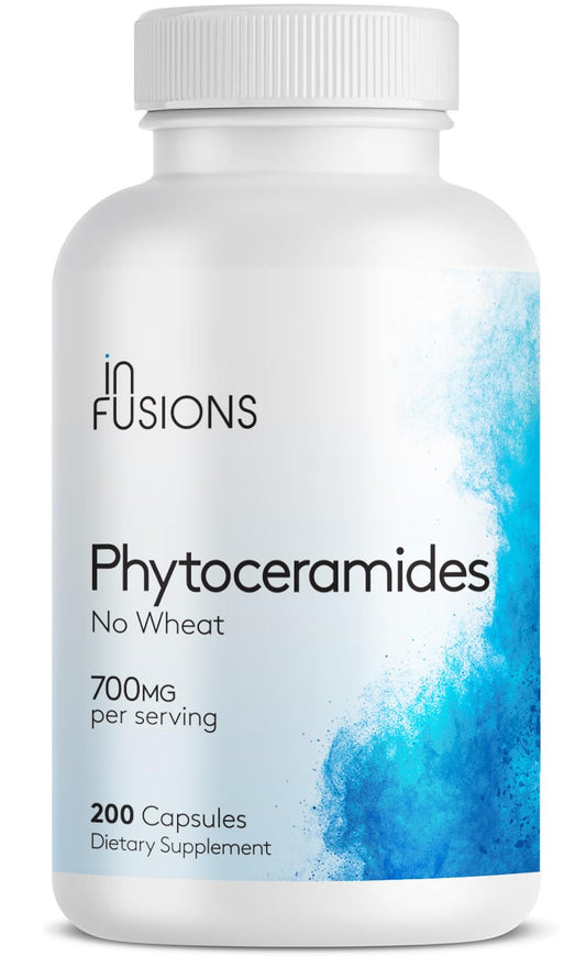 Infusions International Phytoceramides 200 Capsule bottle label