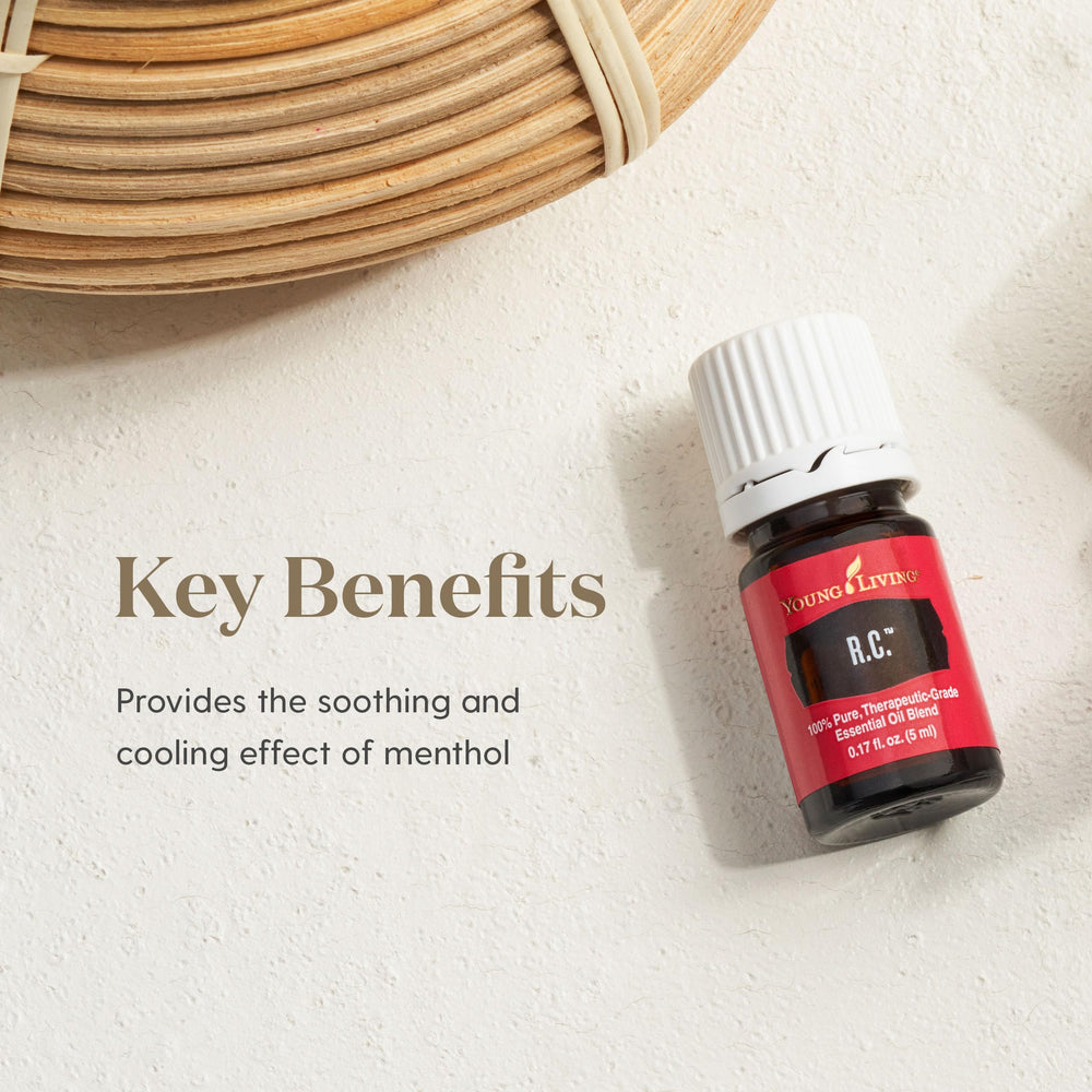 Ingredients of RC blend: eucalyptus, myrtle, lavender and more