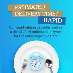 Ingredients including papain, bromelain, lipase, ginger and turmeric