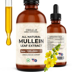 Inhale Mullein Drops bottle 4oz