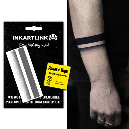 INKARTLINK arm balance design tattoo for all-day wear