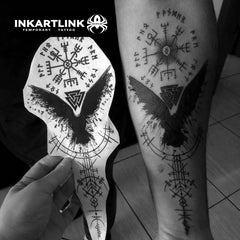 INKARTLINK artistic designs showcase skilled illustration for unique wearable art.