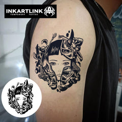 INKARTLINK semi-permanent tattoo, waterproof and long-lasting for daily wear.