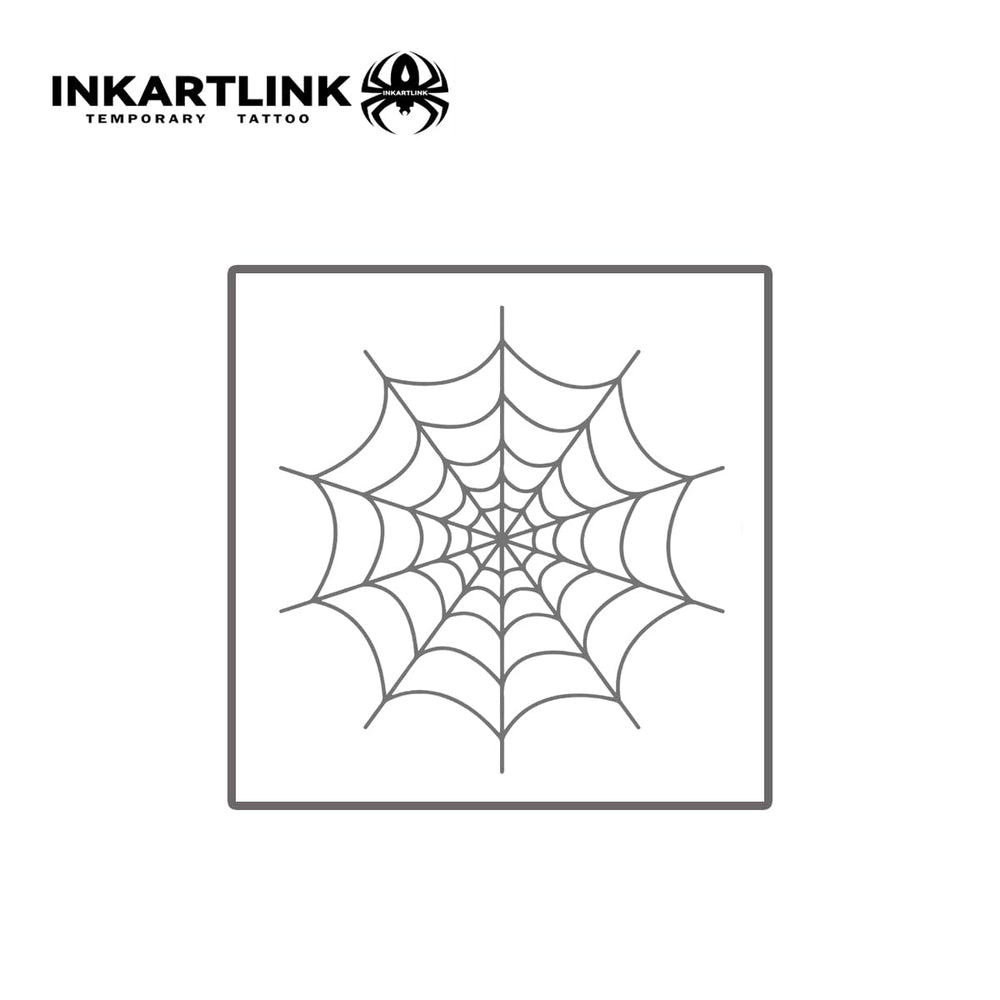 INKARTLINK Spider's Web tattoo remains waterproof and durable during daily activity
