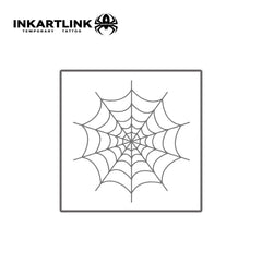 INKARTLINK Spider's Web tattoo remains waterproof and durable during daily activity