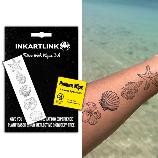 INKARTLINK starfish tattoo design for beach-ready style and subtle expression.