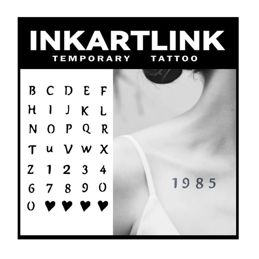 INKARTLINK Tattoo Tech design close-up showing realistic artwork and long-lasting wear