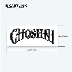 INKARTLINK Tattoo Tech quick-apply design in 30 seconds for effortless styling.