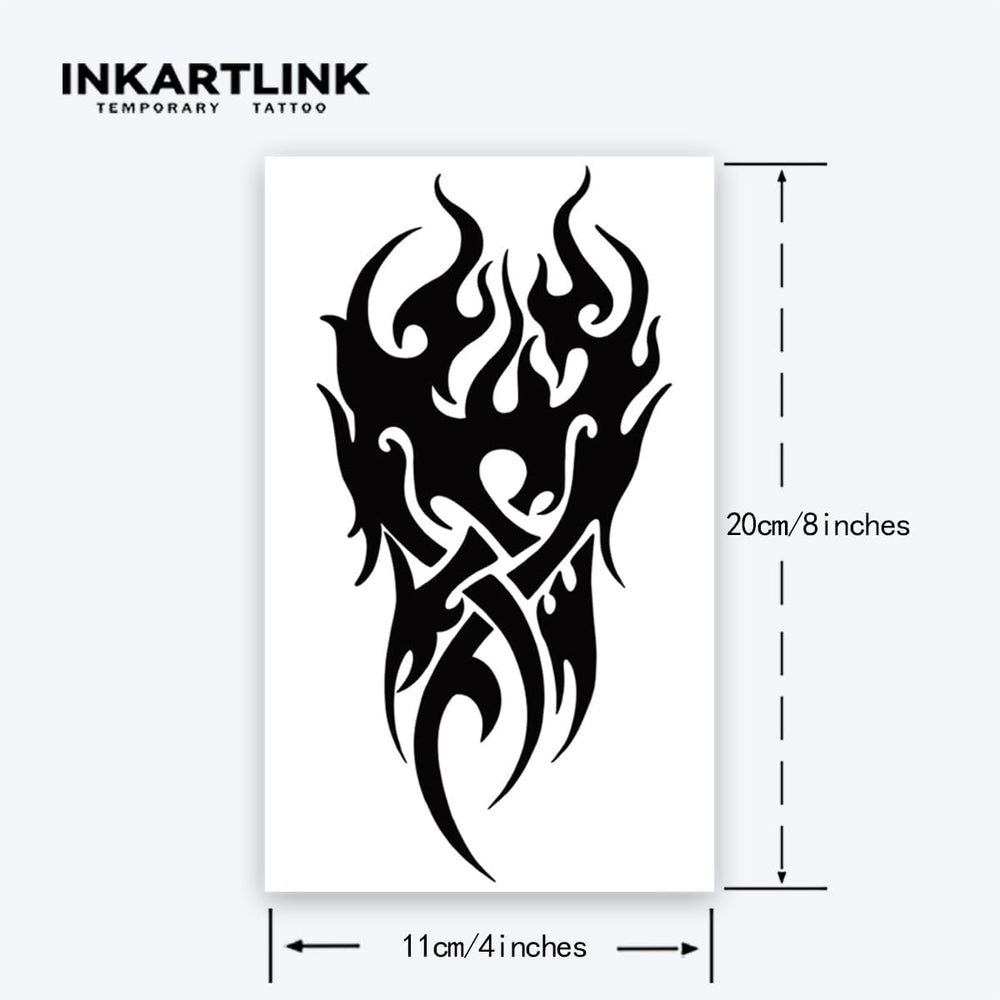 INKARTLINK Tattoo Tech extra-large sheets reveal generous coverage for expressive designs.