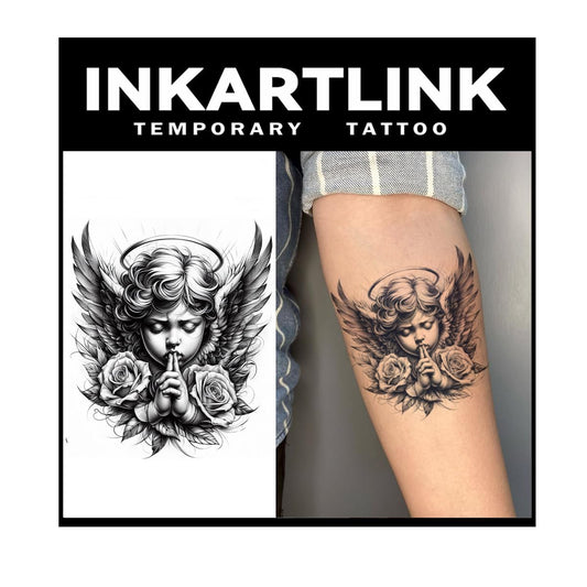INKARTLINK Tattoo Tech Religion Design packaging highlights premium presentation and gifting appeal
