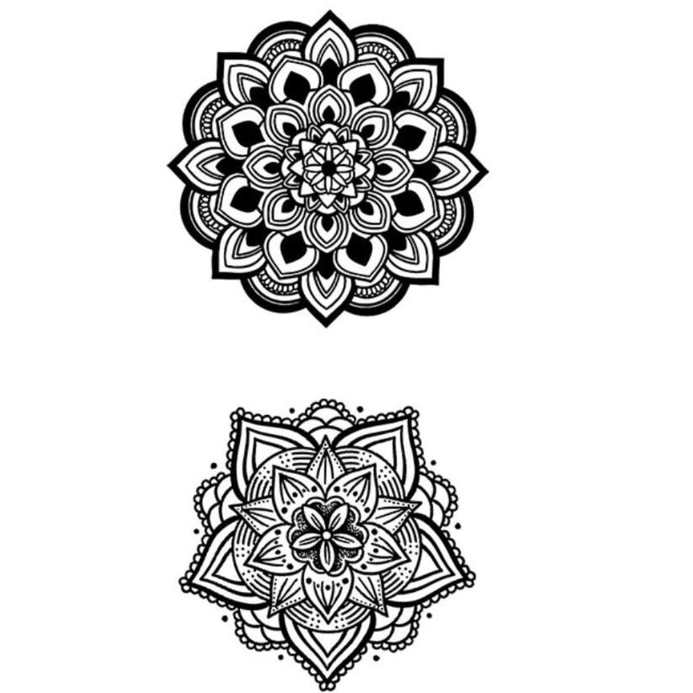 INKARTLINK waterproof, realistic-look tattoo design stays secure during activities.