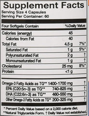 Innate Choice Omega Sufficiency Lemon bottle on kitchen counter for daily use.