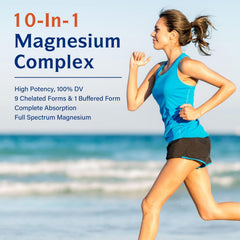 Graphic showing a full-spectrum magnesium profile with multiple magnesium forms.