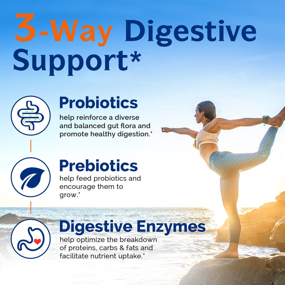 Product packaging highlighting 120 Billion CFUs and 34 strains