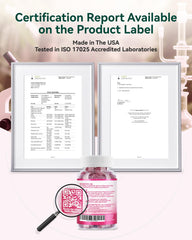 Inner Brightness USA Made Lab-Testing seal implies quality checks